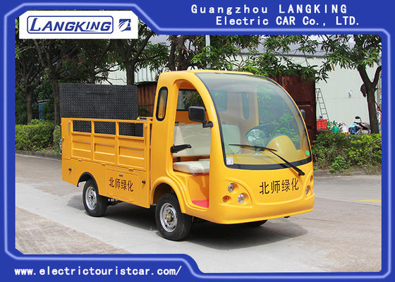 Cina 900kgs Listrik Utility Carts / Cargo Golf Buggy Car Dengan Baterai Kering 48V / 4KW Untuk Pabrik pemasok