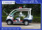 4 Seater Electric Golf Cart Untuk Mobil Pesiar Keamanan Dengan Caution Light pemasok