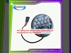 Jual Hot Four Wheel Electric Sightseeing Mobil Aksesoris untuk lampu depan LED