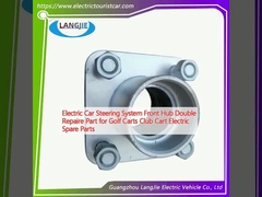 Sistem kemudi mobil listrik Hub depan Bagian perbaikan ganda untuk Golf Carts Club Cart Bagian ganti listrik