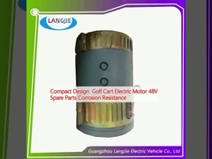 Kompak Desain Golf Karet Motor Listrik 48V suku cadang Korosi tahan