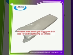 4 roda yang tahan lama bagian golf buggy listrik 8-23 kursi Untuk kursi ringan mobil wisata listrik