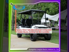 Pabrik Jual Langsung Mini Off Road Nyaman 6 Seater Electric Hunting Car 48v Controller