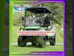 5KW AC Motor Electric Hunting Car Dengan 48V Controller Untuk Kinerja Kuat