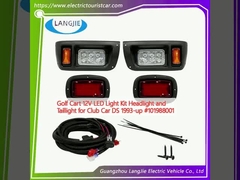 Golf Cart 12V LED Light Kit Lampu depan dan lampu belakang untuk Club Car DS 1993-up # 101988001