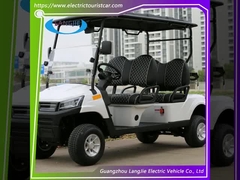 4 Wheel Electric Golf Cart 4 Seat AC Motor Tourist Car Rental Untuk Mobil Resort
