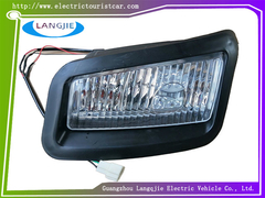 Lampu depan LED Eagle yang terbuat dari bahan plastik untuk suku cadang kereta golf