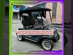 Custom Club Car Golf Carts 2 Seat 48 Volt Club Car AC Club Car Golf Buggy Untuk Resort
