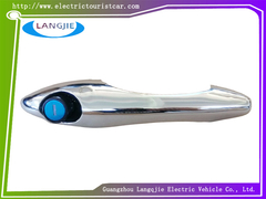 Kunci Genggaman Pintu Chrome Plated Perak Hitam LVTONG Tur Bus Aksesoris