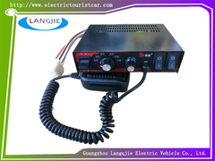 Speaker sirene mobil vintage, Ambulans darurat lalu lintas peringatan amplifier, Marshell wisata mobil a