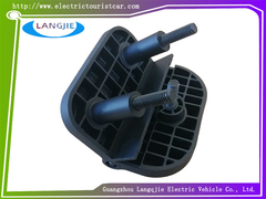 Sightseeing Car Power Box Door Hinge LVTONG Black Iron Rounded Square Hinge Aksesoris