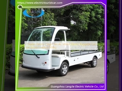 2 Seater Electric Cargo Van AC Motor Electric Baggage Cart Untuk Barang Pemuatan 900kg