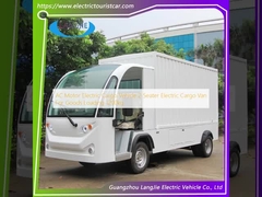 AC Motor Electric Cargo Vehicle 2 Seater Electric Cargo Van Untuk Barang Pemuatan 1200kg