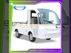 2 Seater Kendaraan Pengangkutan Listrik Kecil 7.5 KW AC Motor Electric Transit Van For Park