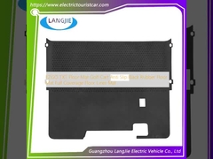 EZGO TXT Lantai Mat Golf Keranjang Anti Slip Hitam Karet Lantai Mat Penutup Lantai Liner Mat