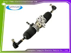 Komponen gerobak golf Ezgo RXV dengan bingkai gearbox kemudi ujung kuku