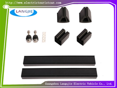 Klub Mobil Golf Mobil Kaca Depan Karet Atas Menetapkan Jaket