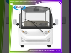 14 Kursi Mobil Wisata Listrik dan Efisiensi dengan AC Motor Controller untuk Child Tour Bus 72V 7.5KW