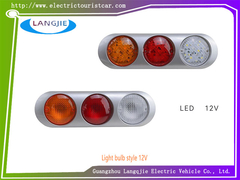 Empat Roda Electric Sightseeing Car EAGLE Rear Taillight Assembly Enclosed Exhaust Light Aksesoris