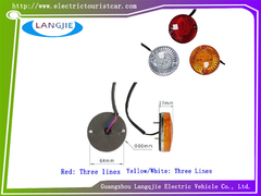 Marshell Electric Sightseeing Dan Mobil Patroli Dengan Lampu Belakang LED 8cm