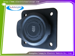 LVTONG Electric Sightseeing Car Patrol Car 48V Socket Pengisian