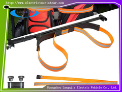 Kereta Golf Listrik EZGO Kursi Belakang yang Dapat Disesuaikan Dudukan Klub