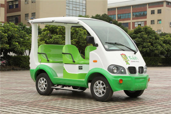 Cina Mobil golf hijau 4 penumpang kereta listrik golf murah kereta mobil golf untuk hotel pemasok