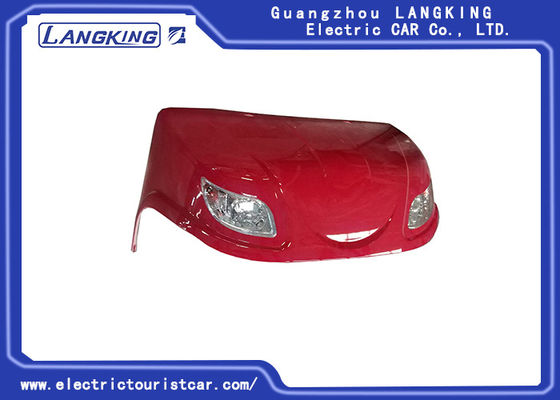 Cina Red Club Car Suspension Front Parts Komponen Utama Dari Enclosure Depan + Lampu Depan pemasok
