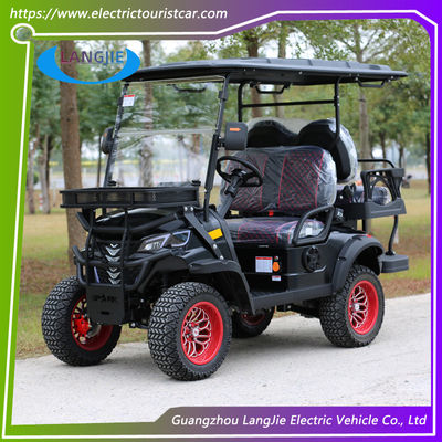 Harga yang bagus Disesuaikan 4 Seater 48V AC Motor Empat Roda Electric Golf Cart Baterai Energi dengan CE on line