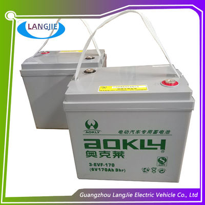 Harga yang bagus 6 V 170AH Baterai Kering Untuk Tahan Pakai Mobil Klub Komersial Bagian Golf Electric on line