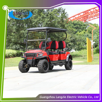 Harga yang bagus Mobil Berburu Listrik 4 Kursi dengan Motor AC dan Penggerak 4 Roda untuk Eksplorasi Alam Liar on line