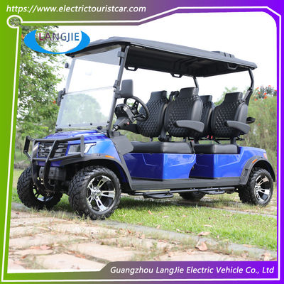 Harga yang bagus 4 Wheel Drive Kendaraan penumpang listrik 4 kursi AC Motor Model Golf Cart on line