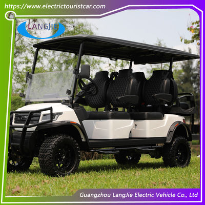 Harga yang bagus 48v Controller 6 Seater Electric Hunting Car Position Light Electric Golf Car on line