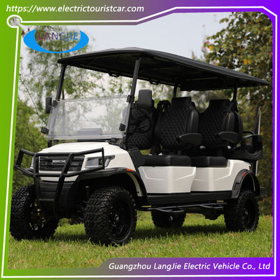 Harga yang bagus 6 Penumpang Electric Hunting Car Mini Battery Powered Bus Dengan Sistem AC 48V on line