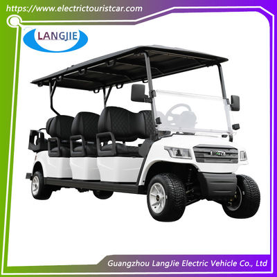 Harga yang bagus Manufaktur Mobil Klub Golf Kereta dengan 8 kursi dan baterai bebas perawatan on line