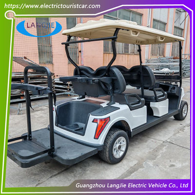 Harga yang bagus Left Hand Drive 48V Electric Club Mobil AC Motor Club Mobil Presiden Golf Cart untuk Resort on line