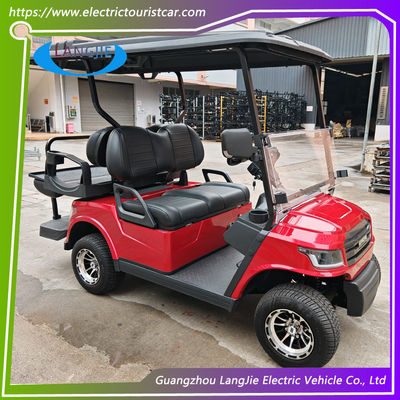 Harga yang bagus 4 Seater Electric Car AC Motor Controller 48v Electric Car Tour Untuk Penyewaan Mobil Wisata on line