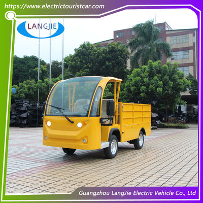 Harga yang bagus 5KW Dua Kursi Mobil Listrik AC 48V Motor Listrik Kereta Bagasi Untuk Resort on line