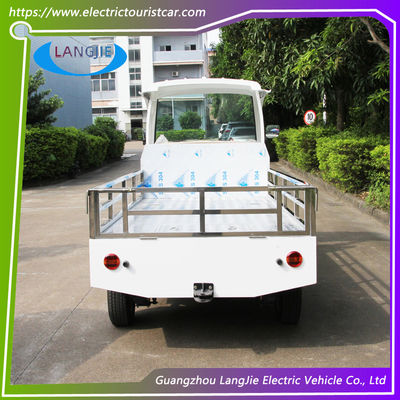Harga yang bagus AC Motor Village Electric Baggage Cart 2 Seats Kendaraan Pengiriman Listrik Untuk Parkir on line