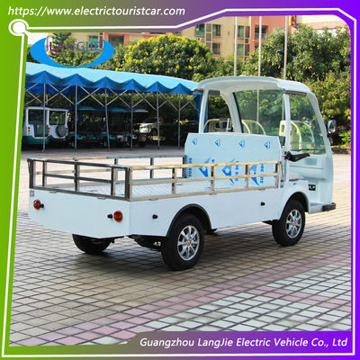 Harga yang bagus 2 kursi Electric Baggage Cart AC motor controller 48V mobil kargo listrik untuk Hotel on line