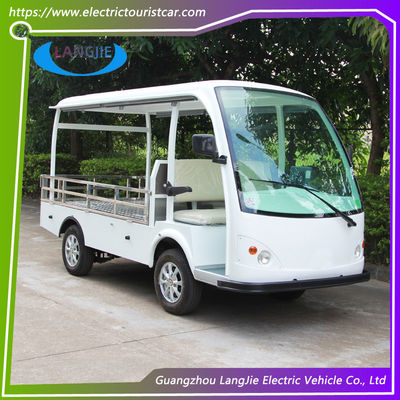 Harga yang bagus 2 Seat Electric Baggage Cart 48V AC Electric Powered Utility Vehicles Untuk Resort on line