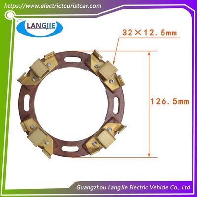 Harga yang bagus Komponen Rakitan Dudukan Sikat Karbon Motor Kendaraan Wisata dan Patroli Listrik Roda Empat LVTONG on line