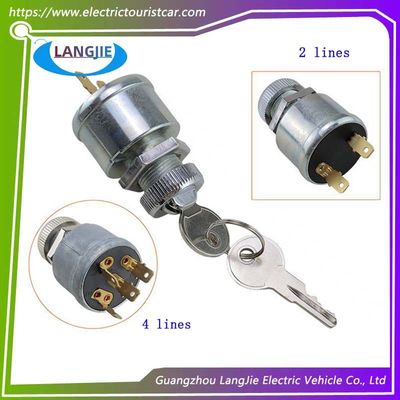 Harga yang bagus Golf Cart EZGO PDS 4-Wire Power Lock TXT Mobil Patroli 2-Wire Key Switch on line