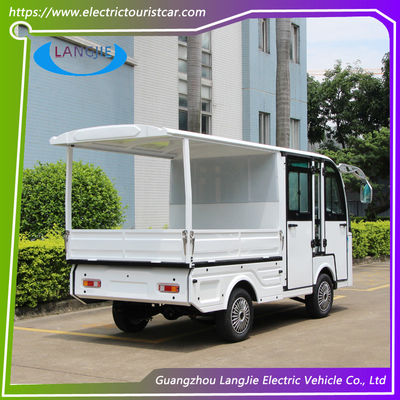 Harga yang bagus Large Park Resort Electric Freight Car 5 Seat 8~10h Waktu pengisian ulang untuk Hotel on line