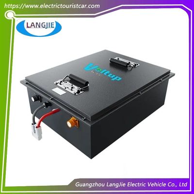 Harga yang bagus Baterai Lithium 48V Baterai Kereta Golf EZGO 51.2V 105Ah on line