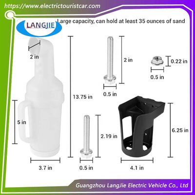 Harga yang bagus EZGO Electric Golf Cart Aksesoris Bracket Sand Botol Sekrup Set on line