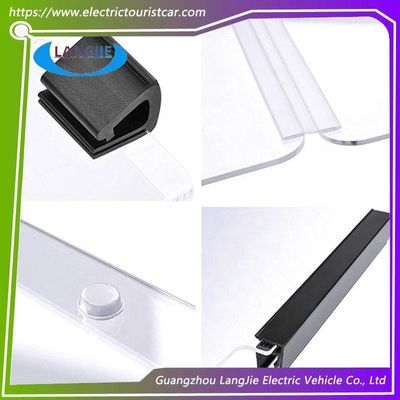 Harga yang bagus Aksesori Kaca Depan EZGO PC Untuk Kereta Golf Listrik Empat Roda on line