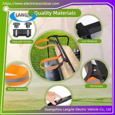 Harga yang bagus Electric Golf Cart EZGO Adjustable Rear Seat Club Stand on line