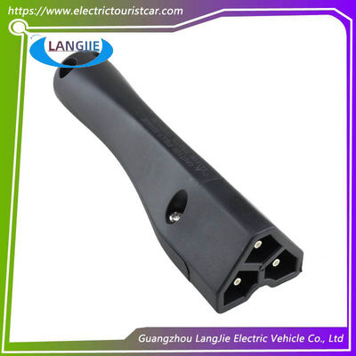 Harga yang bagus EZGO TXT RXV Golf Cart Charger Plug, 3-Pin 48V Triangular Handle Connector on line