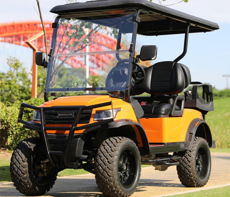 Harga yang bagus Electric Golf Cart With 30% Gradeability AC Motor And Hydraulic Brake For Golf Courses And Tourist Resorts on line